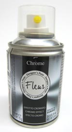 Spray Fleur 100ml Chrom Effekt, silberfarbig